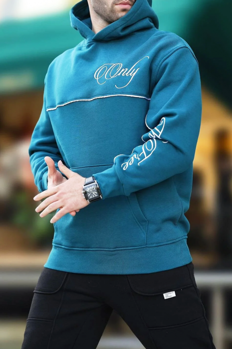 Hanorac bărbați BROGOTO PETROL, Culoare: petrol, IVET.RO - Reduceri de până la -80%