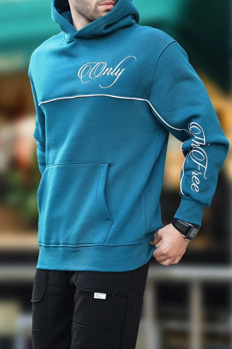 Hanorac bărbați BROGOTO PETROL, Culoare: petrol, IVET.RO - Reduceri de până la -80%