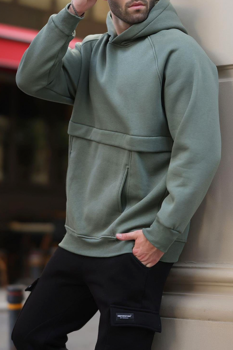 Hanorac bărbați MIROXO OLIVE, Culoare: verde de măslină, IVET.RO - Reduceri de până la -80%