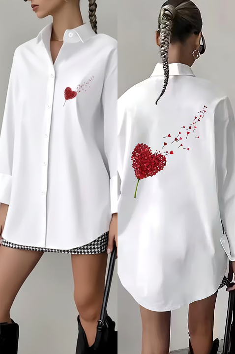 Cămașă damă RONSELA, Culoare: alb, IVET.RO - Reduceri de până la -80%