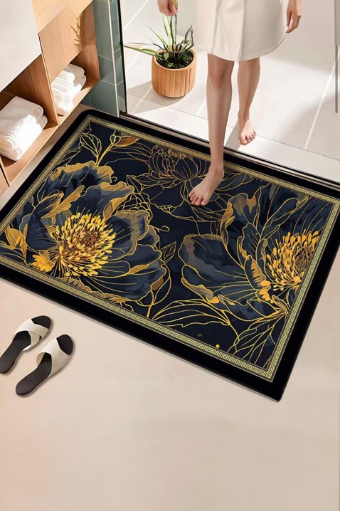 Covor de baie BIORENA, Culoare: negru, IVET.RO - Reduceri de până la -80%