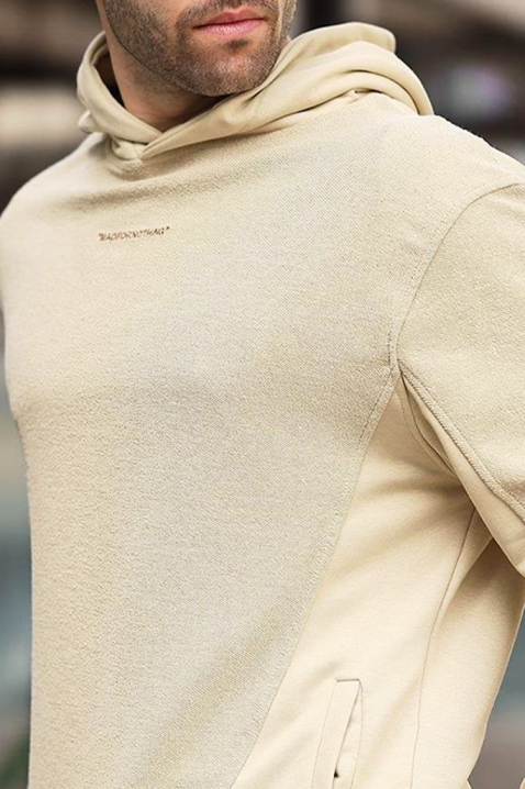 Hanorac bărbați BARHEN BEIGE, Culoare: bej, IVET.RO - Reduceri de până la -80%