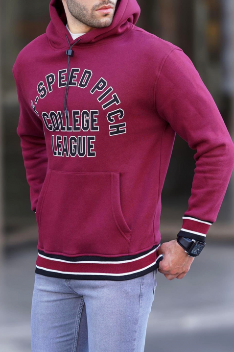 Hanorac bărbați FRELDO BORDO, Culoare: bordo, IVET.RO - Reduceri de până la -80%