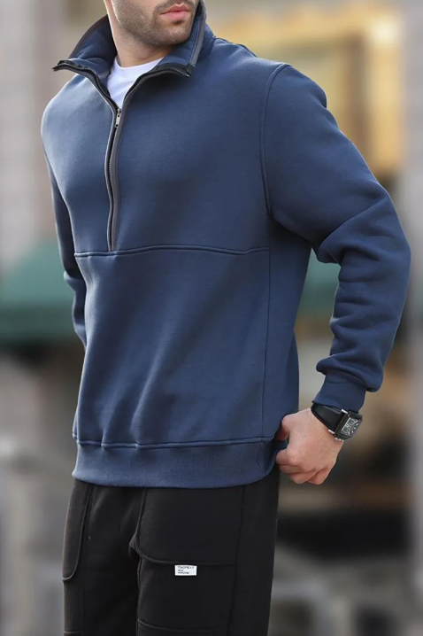 Hanorac bărbați LAREFO NAVY, Culoare: bleumarin, IVET.RO - Reduceri de până la -80%