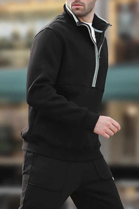 Hanorac bărbați LAREFO BLACK, Culoare: negru, IVET.RO - Reduceri de până la -80%