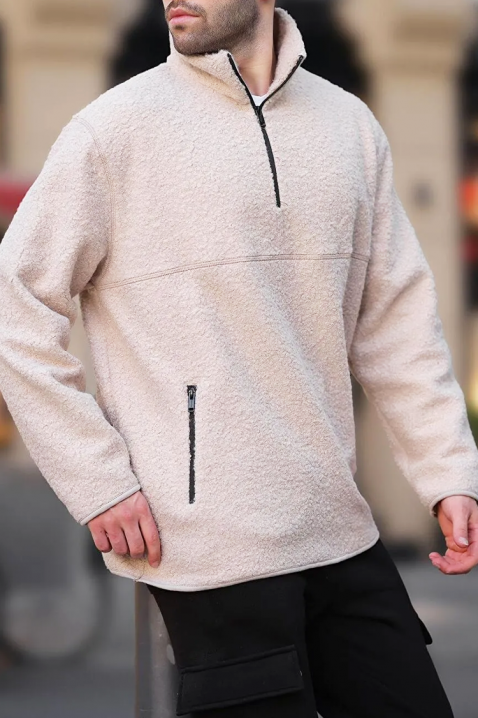 Hanorac bărbați VIMIR BEIGE, Culoare: bej, IVET.RO - Reduceri de până la -80%