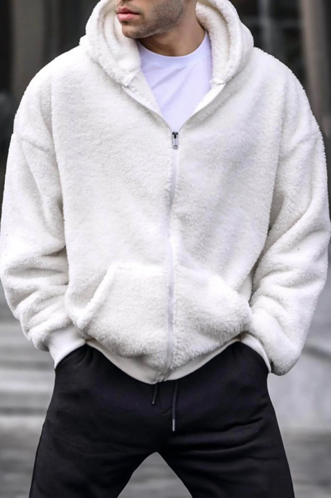 Hanorac bărbați MIGELO WHITE, Culoare: alb, IVET.RO - Reduceri de până la -80%