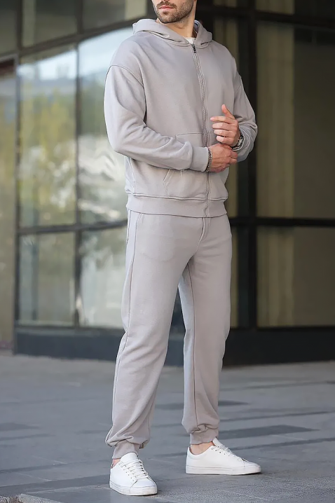 Set bărbați JEREZO GREY, Culoare: gri, IVET.RO - Reduceri de până la -80%