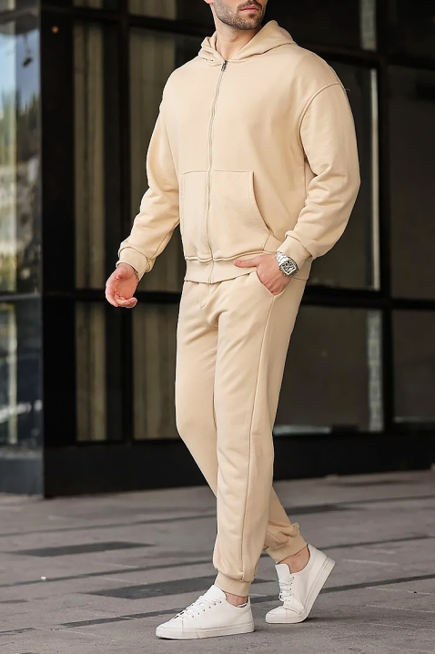 Set bărbați JEREZO BEIGE, Culoare: bej, IVET.RO - Reduceri de până la -80%