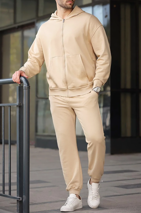 Set bărbați JEREZO BEIGE, Culoare: bej, IVET.RO - Reduceri de până la -80%