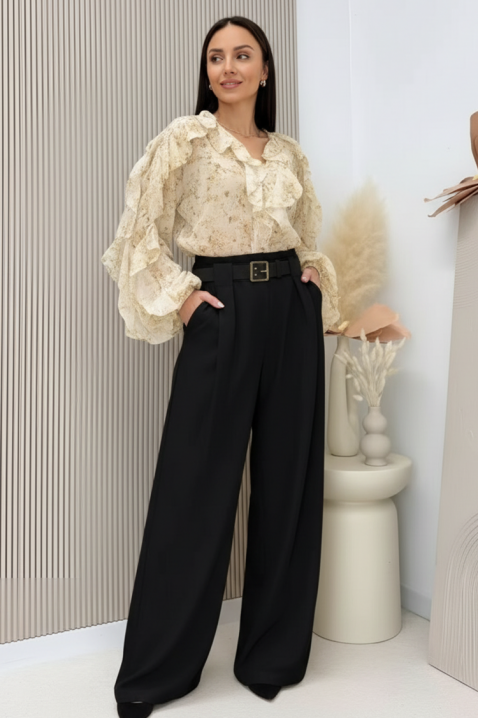 Pantaloni RELFODA BLACK, Culoare: negru, IVET.RO - Reduceri de până la -80%