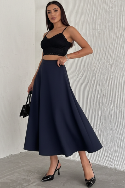 Fustă VRELONZA NAVY, Culoare: bleumarin, IVET.RO - Reduceri de până la -80%