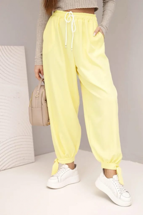 Pantaloni AZLANTA YELLOW, Culoare: galben, IVET.RO - Reduceri de până la -80%
