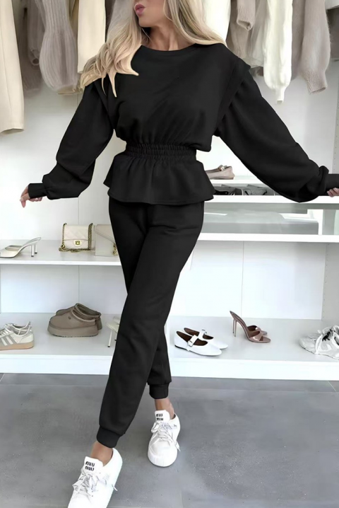 Set ESMEROLDA BLACK, Culoare: negru, IVET.RO - Reduceri de până la -80%