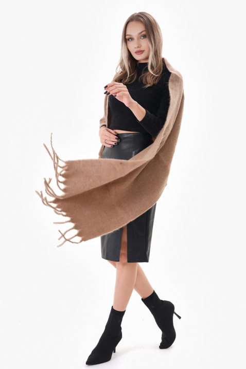 Fular SHARMALDA BEIGE, Culoare: bej, IVET.RO - Reduceri de până la -80%