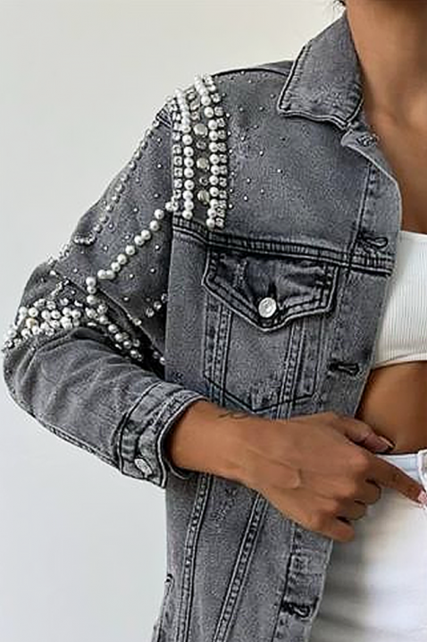 Geacă de blugi TRANVILZA, Culoare: grafit, IVET.RO - Reduceri de până la -80%