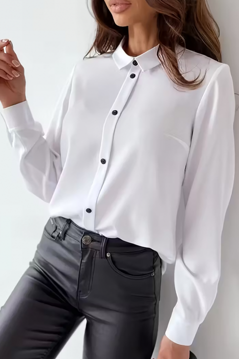 Cămașă damă VRAZELDA, Culoare: alb, IVET.RO - Reduceri de până la -80%