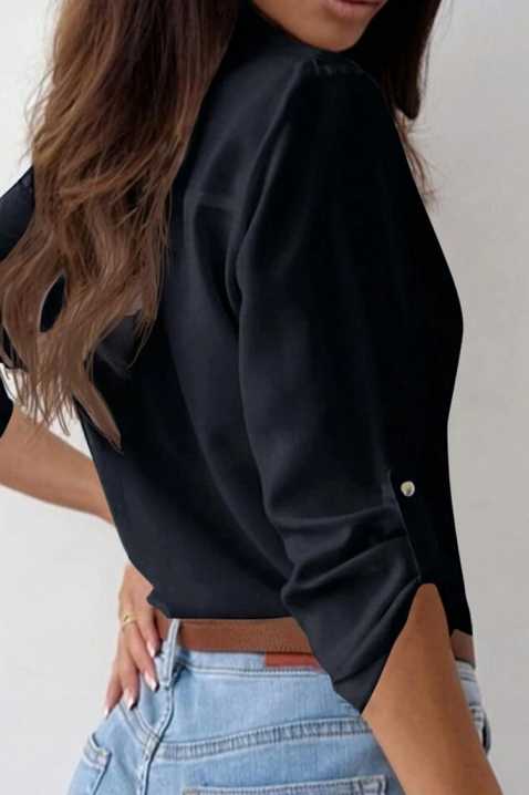 Cămașă damă OGLINZA, Culoare: negru, IVET.RO - Reduceri de până la -80%