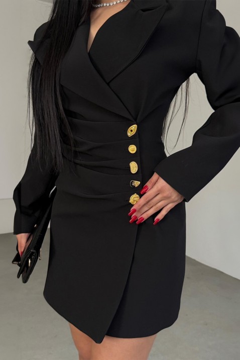 Rochie - blazer SENVOLFA, Culoare: negru, IVET.RO - Reduceri de până la -80%