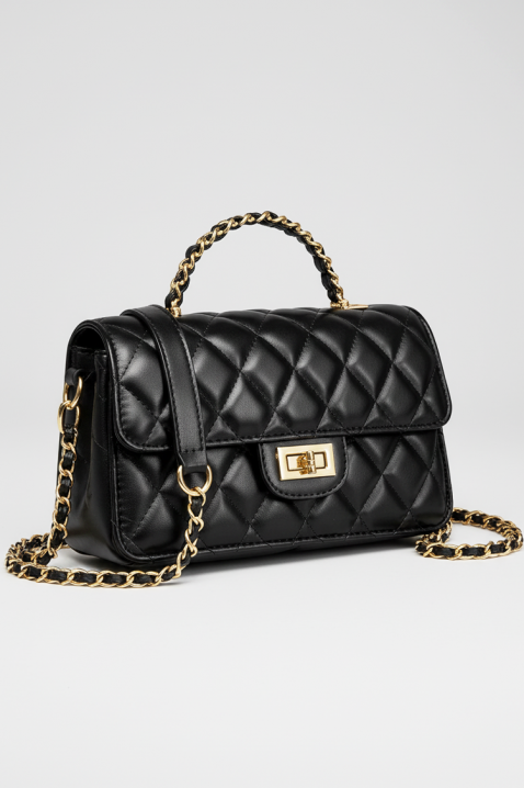 Geantă damă DERTOLVA BLACK, Culoare: negru, IVET.RO - Reduceri de până la -80%