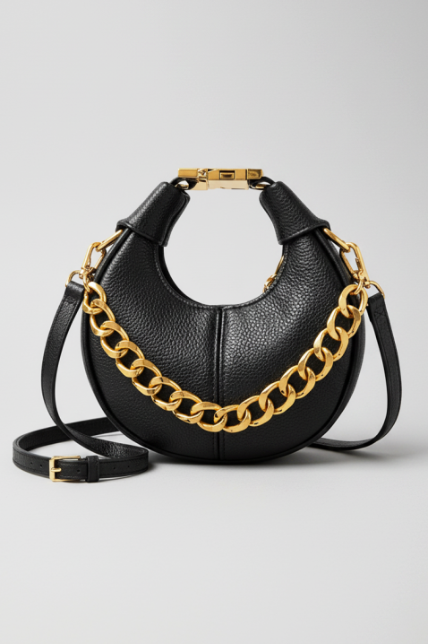 Geantă damă BERZOLFA, Culoare: negru, IVET.RO - Reduceri de până la -80%