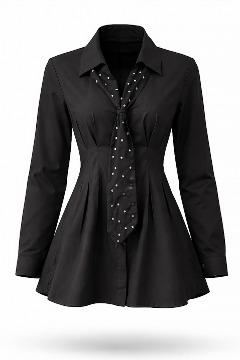 Cămașă damă LEBRALZA BLACK, Culoare: negru, IVET.RO - Reduceri de până la -80%