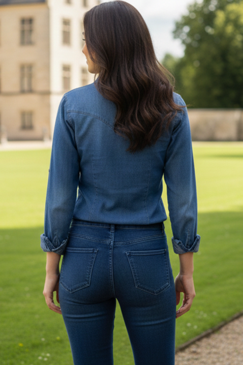 Cămașă damă EGLENZA BLUE, Culoare: albastru, IVET.RO - Reduceri de până la -80%