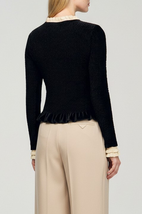 Bluză damă BROTENDA, Culoare: negru, IVET.RO - Reduceri de până la -80%