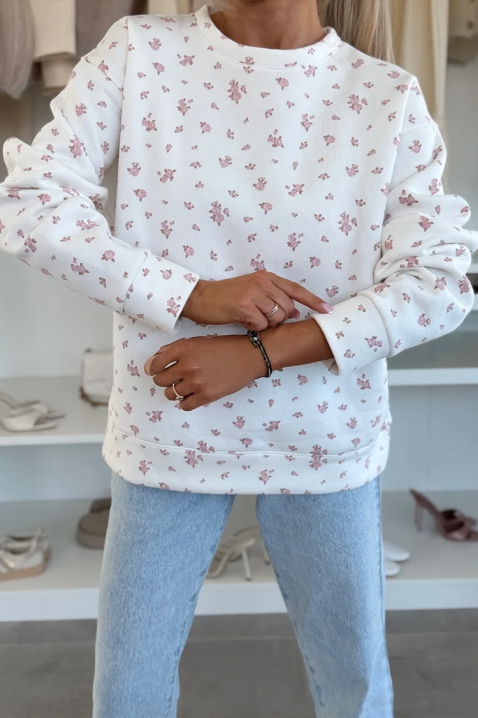 Bluză damă FLELONZA WHITE, Culoare: alb, IVET.RO - Reduceri de până la -80%