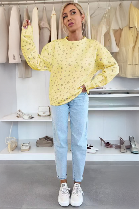 Bluză damă FLELONZA YELLOW, Culoare: galben, IVET.RO - Reduceri de până la -80%