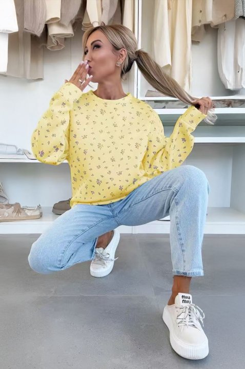 Bluză damă FLELONZA YELLOW, Culoare: galben, IVET.RO - Reduceri de până la -80%