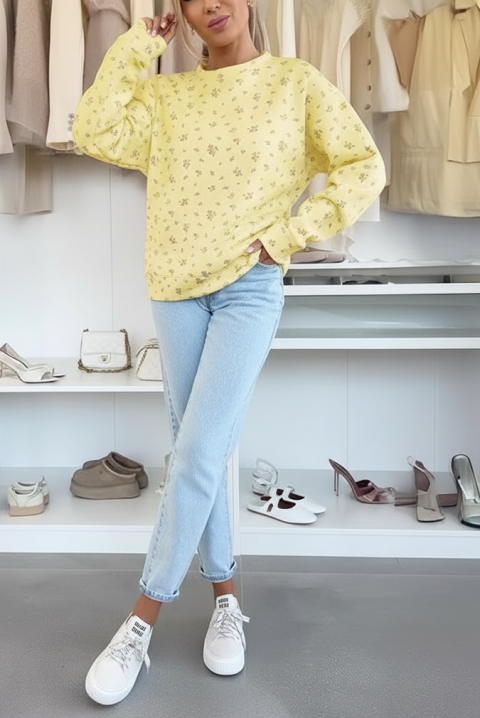 Bluză damă FLELONZA YELLOW, Culoare: galben, IVET.RO - Reduceri de până la -80%