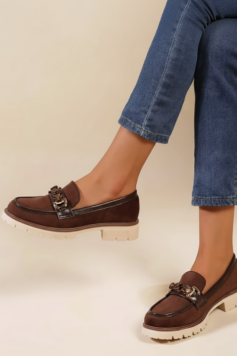 Mocasini damă TELONJA BROWN, Culoare: maro, IVET.RO - Reduceri de până la -80%