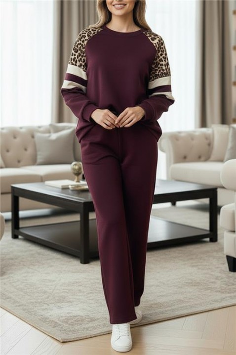 Set AGLONDA BORDO, Culoare: bordo, IVET.RO - Reduceri de până la -80%