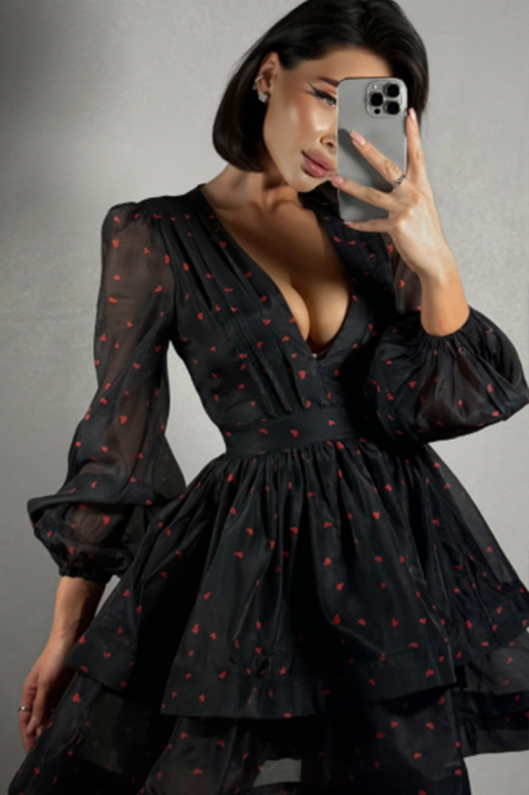 Rochie TRIFOLZA, Culoare: negru, IVET.RO - Reduceri de până la -80%