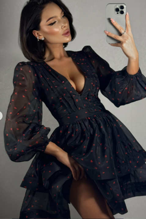 Rochie TRIFOLZA, Culoare: negru, IVET.RO - Reduceri de până la -80%