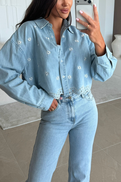 Cămașă damă MARGOLZA SKY, Culoare: albastru deschis, IVET.RO - Reduceri de până la -80%