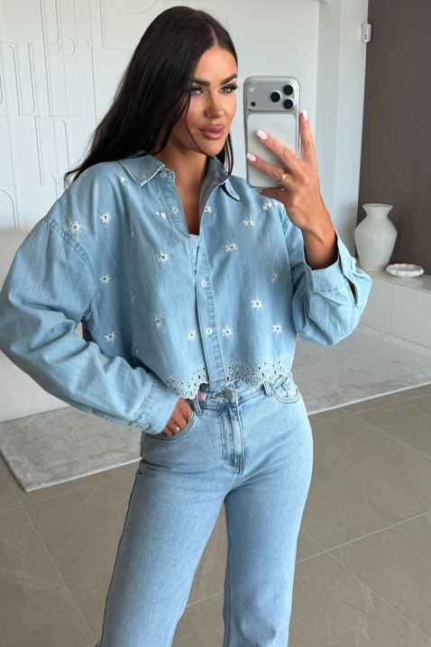 Cămașă damă MARGOLZA SKY, Culoare: albastru deschis, IVET.RO - Reduceri de până la -80%