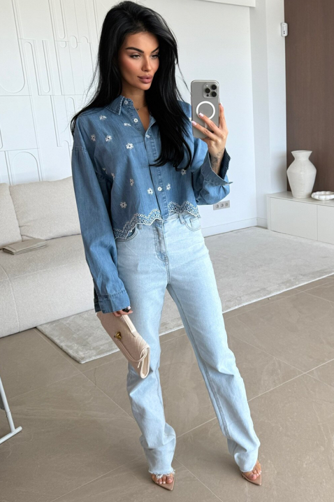 Cămașă damă MARGOLZA BLUE, Culoare: albastru, IVET.RO - Reduceri de până la -80%