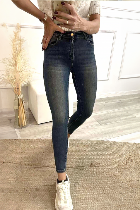 Blugi TEVLONSA, Culoare: albastru, IVET.RO - Reduceri de până la -80%