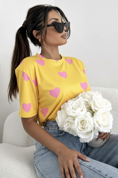 Tricou ZABRENLA YELLOW, Culoare: galben, IVET.RO - Reduceri de până la -80%