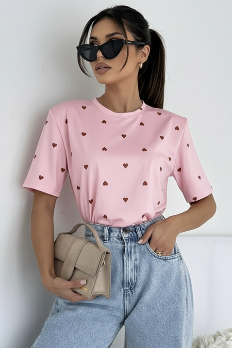 Tricou VALELONDA PINK, Culoare: roz, IVET.RO - Reduceri de până la -80%