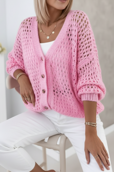 Cardigan OLZENDA PINK, Culoare: roz, IVET.RO - Reduceri de până la -80%