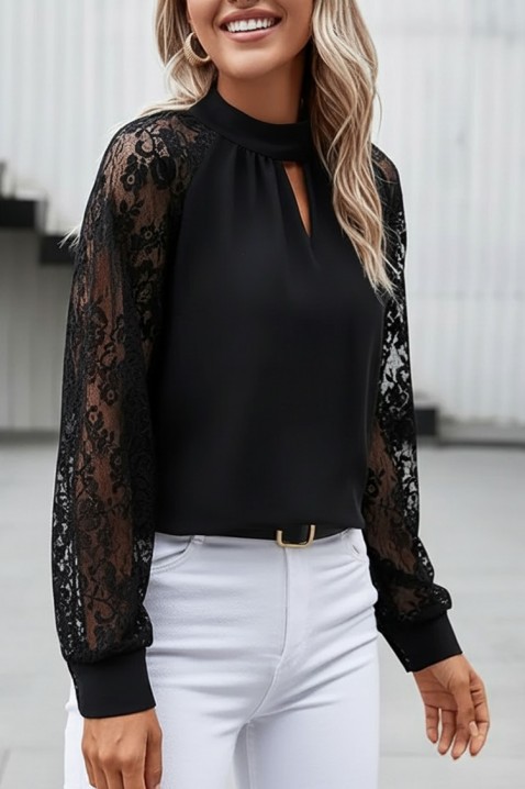 Bluză damă BRENDOLZA BLACK, Culoare: negru, IVET.RO - Reduceri de până la -80%