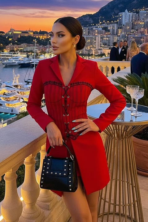 Rochie CHERZELDA, Culoare: roșu, IVET.RO - Reduceri de până la -80%