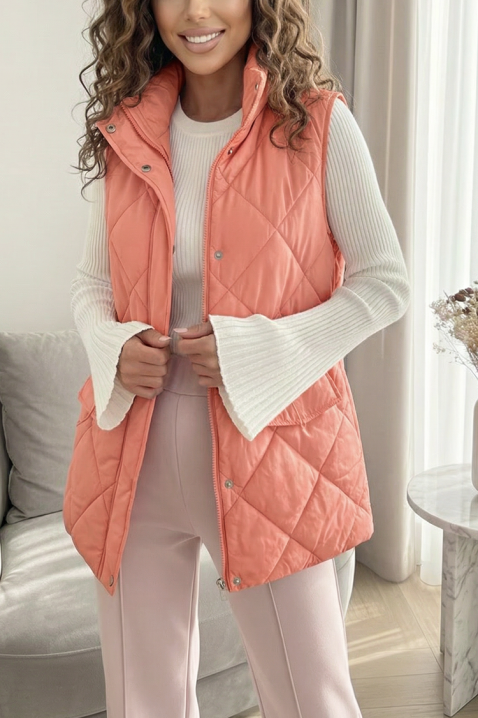 Vestă CALZORA CORAL, Culoare: coral, IVET.RO - Reduceri de până la -80%