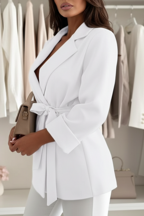 Sacou RIOFELJA WHITE, Culoare: alb, IVET.RO - Reduceri de până la -80%