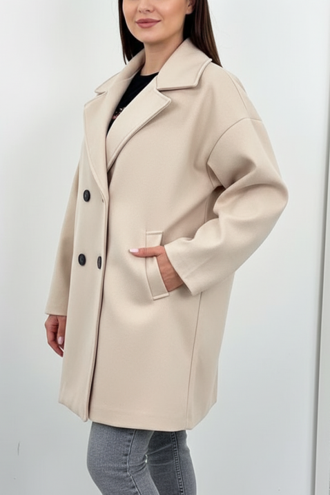 Palton AVRIORA BEIGE, Culoare: bej, IVET.RO - Reduceri de până la -80%