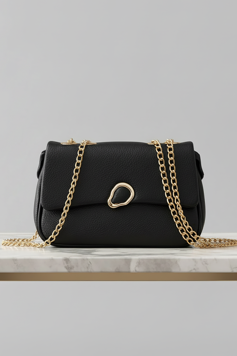 Geantă damă POCHENDA BLACK, Culoare: negru, IVET.RO - Reduceri de până la -80%