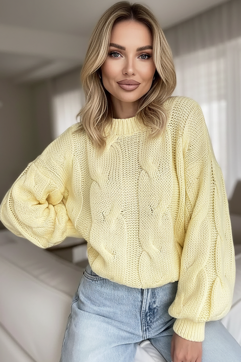 Pulover DRAZILIA YELLOW, Culoare: galben, IVET.RO - Reduceri de până la -80%